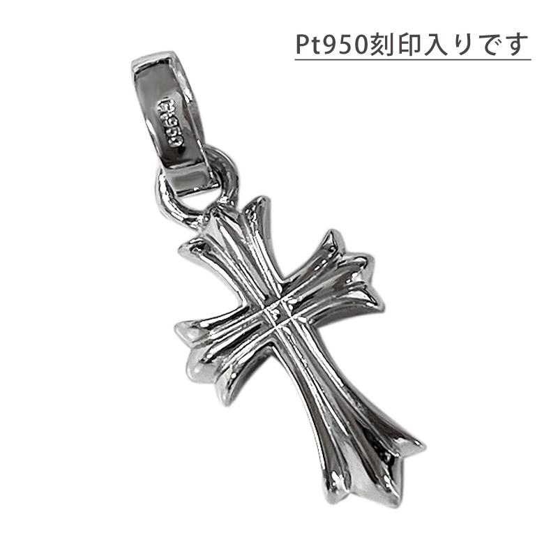 Pt950 地金シンプルクロス15 プラチナ  ペンダントトップ クロス 十字架 無垢 ヘッド PT950 メンズ ネックレスの画像