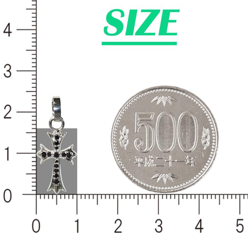 Pt950 ブラックダイヤクロス16 ペンダントトップ 十字架 ダイヤモンド プラチナ チャーム ペンダントヘッド ori24 |  | 07