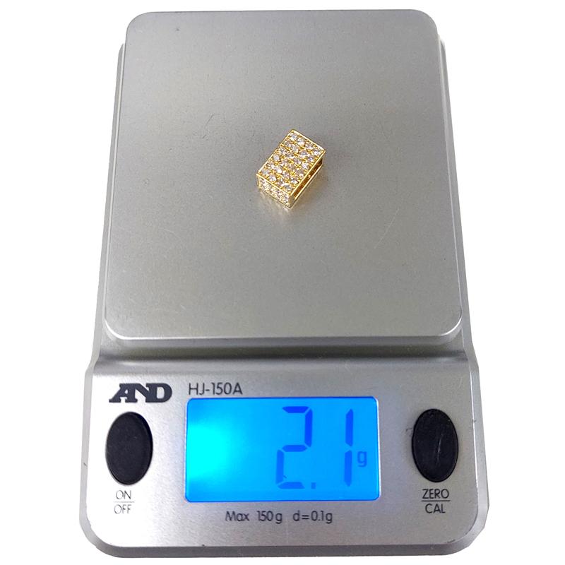 K18 ダイヤ オールパヴェプレート11 ペンダントトップ ダイヤモンド ゴールド 18金 チャーム 喜平 50g専用 メンズ 日本製 ori24 |  | 13