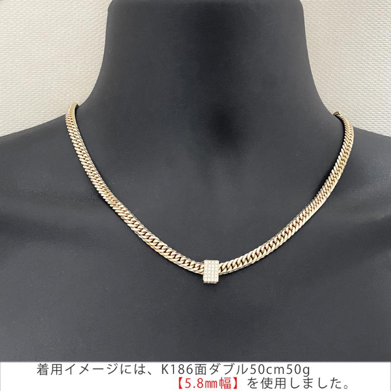 K18 ダイヤ オールパヴェプレート11 ペンダントトップ ダイヤモンド ゴールド 18金 チャーム 喜平 50g専用 メンズ 日本製 ori24 |  | 07