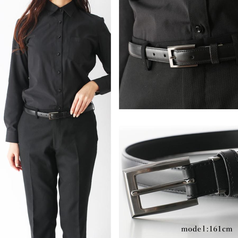 dia レディース 黒 レザー ベルト 装飾付き dia レディース 黒 レザー ベルト 装飾付き