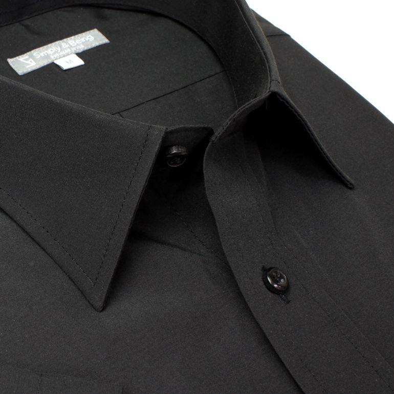 スマートビズ 半袖ワイシャツ セミワイドカラー 半袖 ワイシャツ