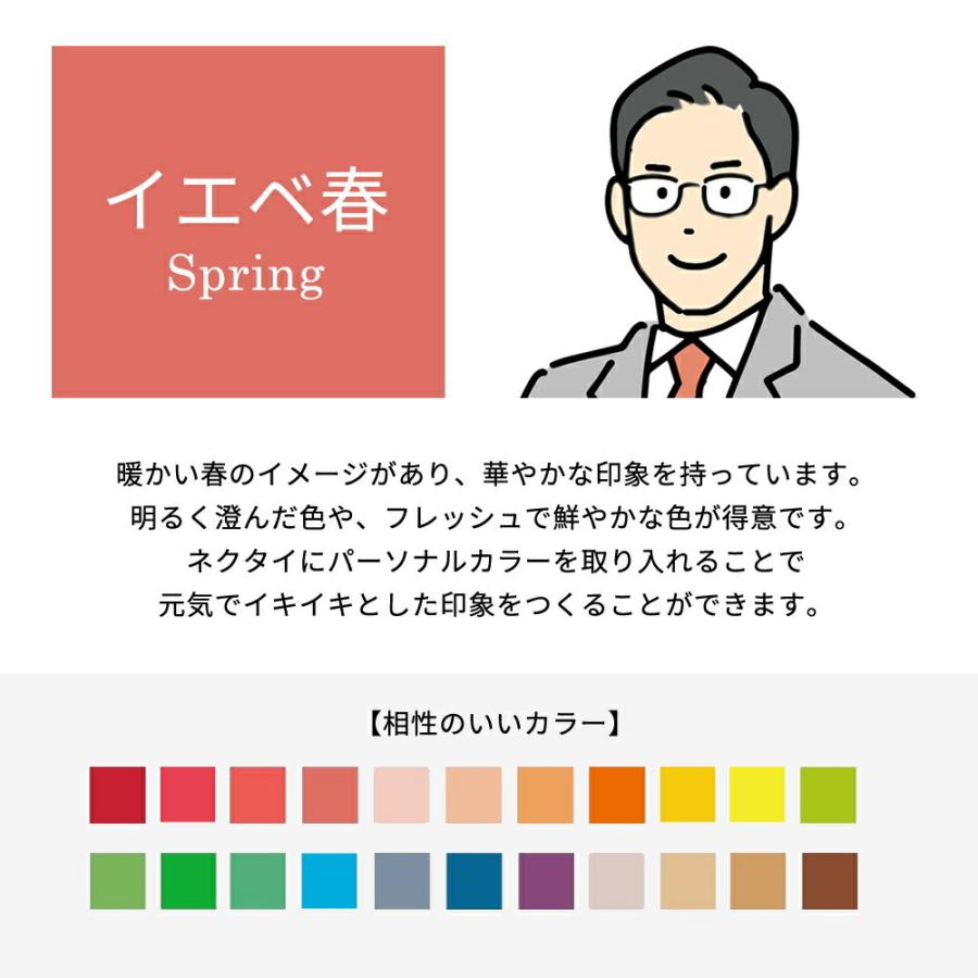 自分に似合うネクタイが見つかる パーソナル カラー ネクタイ メンズ