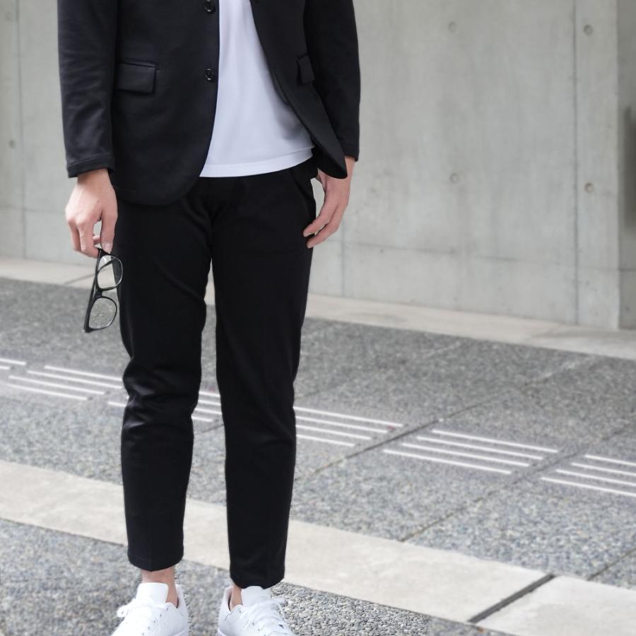 セットアップ メンズ Wewear スーツ ジャケット ストレッチ おしゃれ 上下セット 紳士用 ビジネス 洗える ファスナーなし サスティナブル ブラック ネイビーの画像