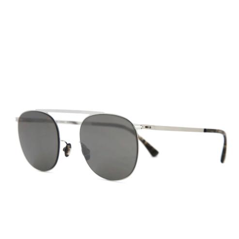 サングラス　メガネ　MYKITA Mykita サングラス Erling Shiny Silver ミラー Black 48 ユニセックス