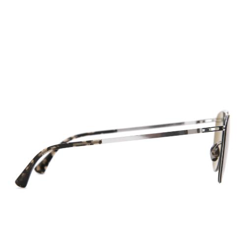 Mykita サングラス Erling Shiny Silver ミラー Black 48 ユニセックス