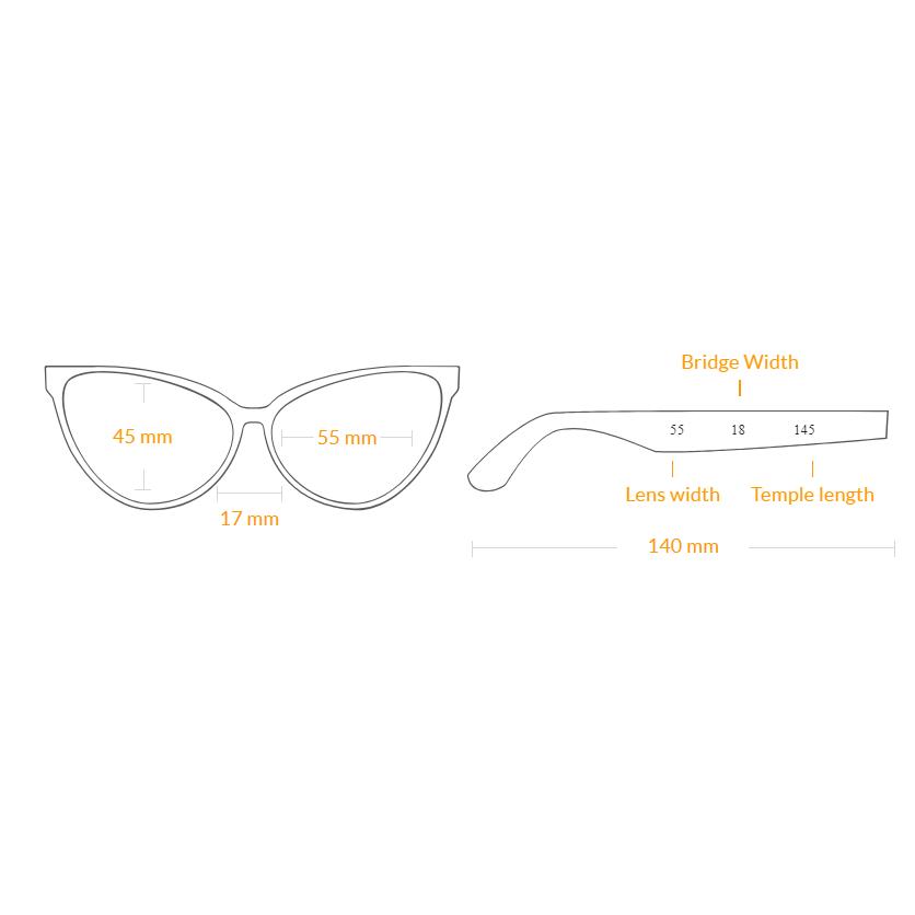 ヴェルサーチェ 眼鏡 VE3298B アジアンフィット 5339 55 レディース キャットアイ クリア 55mm レンズ幅 %100 本物_5
