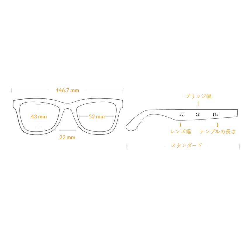 レイバン サングラス RB2140F ウェイファーラー アジアンフィット 601