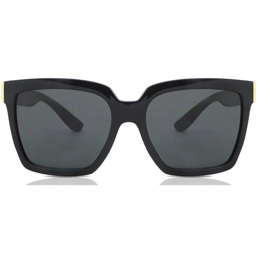 ドルチェ＆ガッバーナ サングラス DG6165 501/87 56 レディース スクエア グレー UV 3 56mm レンズ幅 %100 本物