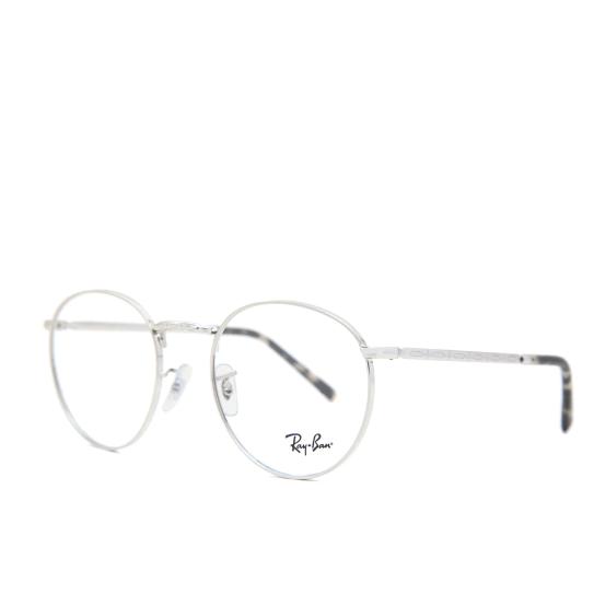 RayBan レイバン RX3637V メガネ サングラス 丸型 シルバー レイバン 眼鏡 RX3637V 2501 53 ユニセックス ラウンド クリア 53mm