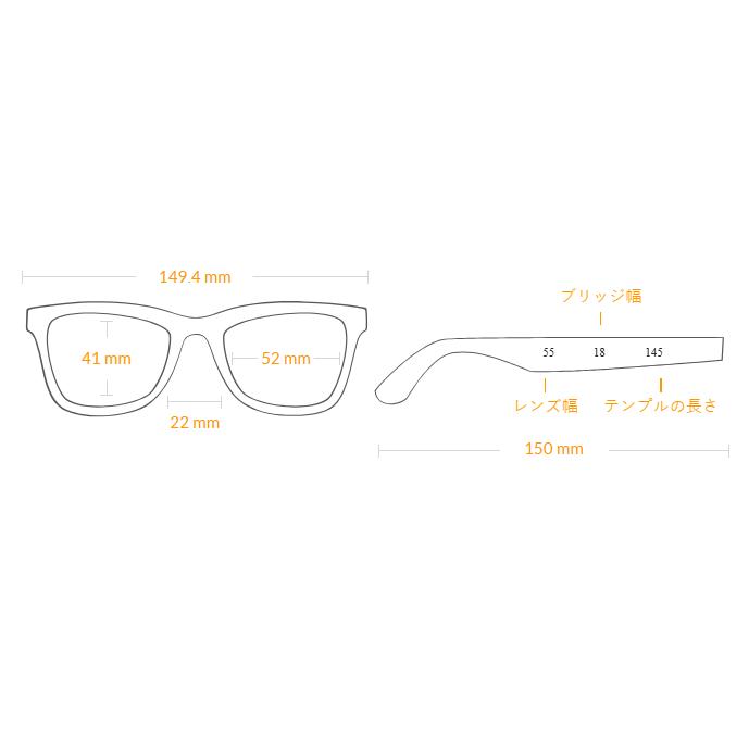 レイバン サングラス RB2140F アジアンフィット 135931 52 ユニ
