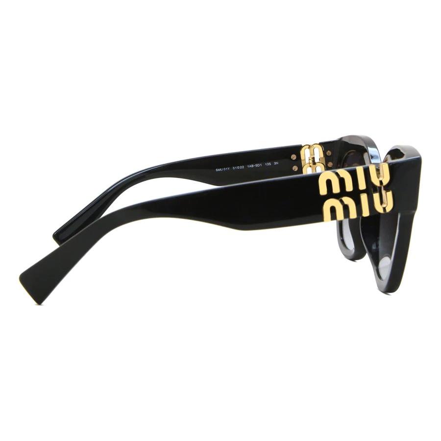 正規品 ミュウミュウSMU01YS 1AB-5D1 サングラス ミュウミュウ サングラス MU01YS 1AB5D1 51 レディース スクエア
