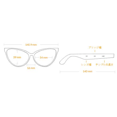 ティファニー アンド コー 眼鏡 TF2231 8047 54 レディース キャットアイ クリア 54mm レンズ幅 %100 本物