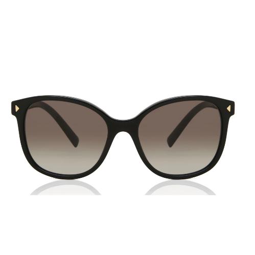 プラダ サングラス PR 22ZS 1AB0A7 53 レディース オーバル グレー UV 2 53mm レンズ幅 %100 本物の画像