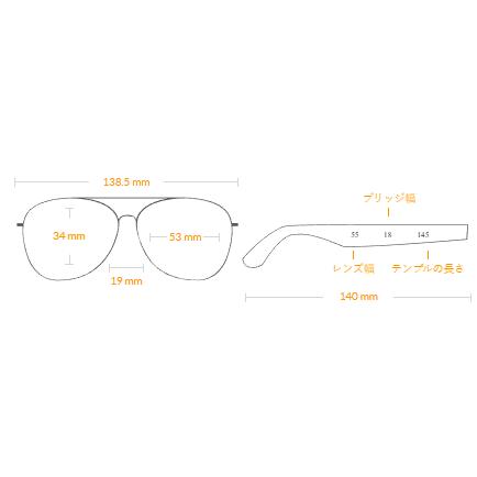 ミュウミュウ サングラス MU54ZS 5AK30C 53 レディース パイロット グレー UV 2 53mm レンズ幅 %100 本物の画像