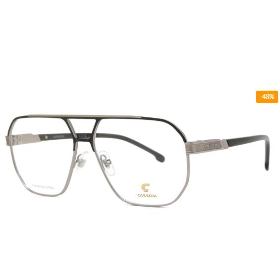 カレラ 眼鏡 1135 RZZ 60 メンズ パイロット クリア 60mm レンズ幅