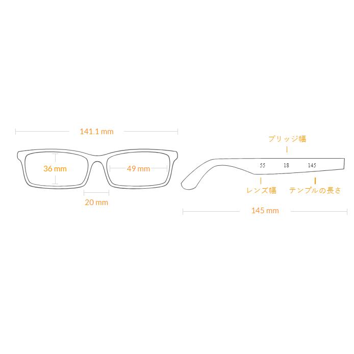 プラダ サングラス PR 17WS 19Q10D 49 レディース レクタングル ブラウン UV 2 49mm レンズ幅 %100 本物の画像