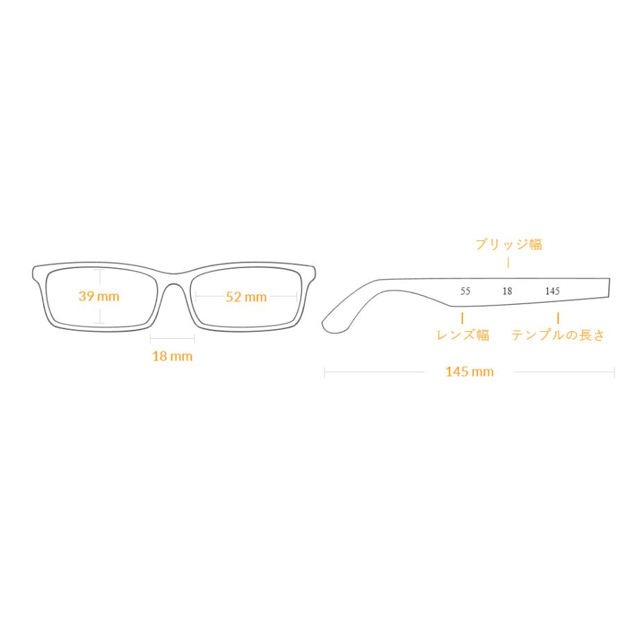 レイバン 眼鏡 RX7239 Alain 2001 52 ユニセックス レクタングル