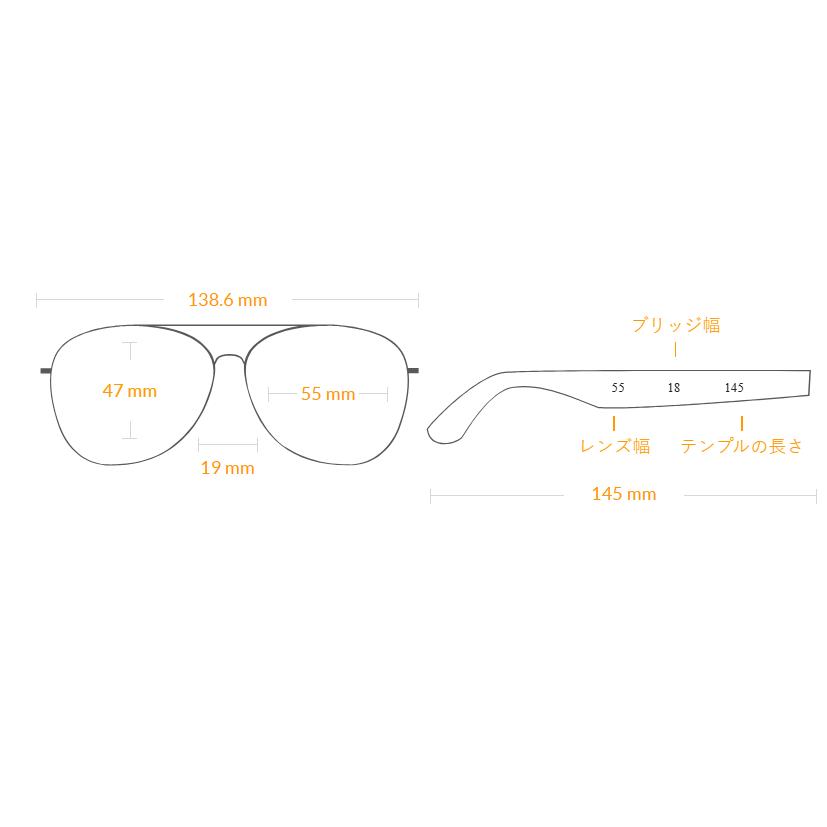 ジョルジオ アルマーニ サングラス AR6149 304573 55 メンズ パイロット ブラウン UV 3 55mm レンズ幅 %100 本物の画像