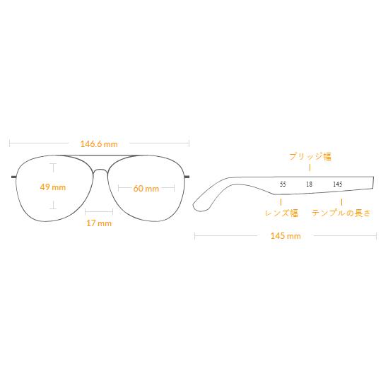 プラダ リネアロッサ サングラス PS54ZS 1BC02M 60 メンズ パイロット GRey UV 2 60mm レンズ幅 %100 本物の画像