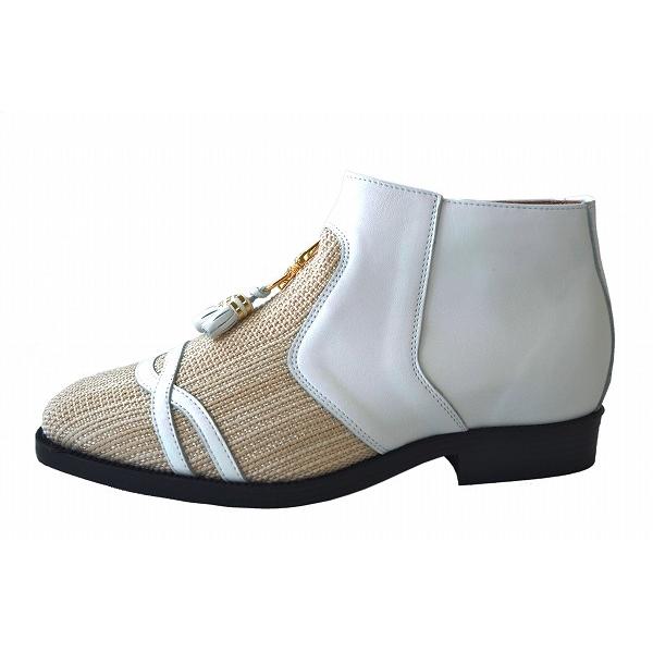 シークレットシューズ 本革 5cm 身長アップ Eeee メンズシューズ サマーブーツ 北嶋製靴 日本製 7 Kitajima 7 Smartchic 通販 Yahoo ショッピング