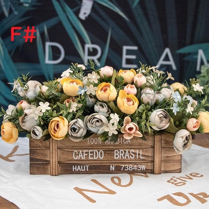 造花 花器付き 結婚式 開店祝い ギフト 送料無料 誕生日 プレゼント 鉢植え 贈答 お年賀 お祝い 母の日 テーブル装飾花 写真の道具 枯れない 新築祝い 15x14x33 Flower 21x001 F Smartcom 通販 Yahoo ショッピング