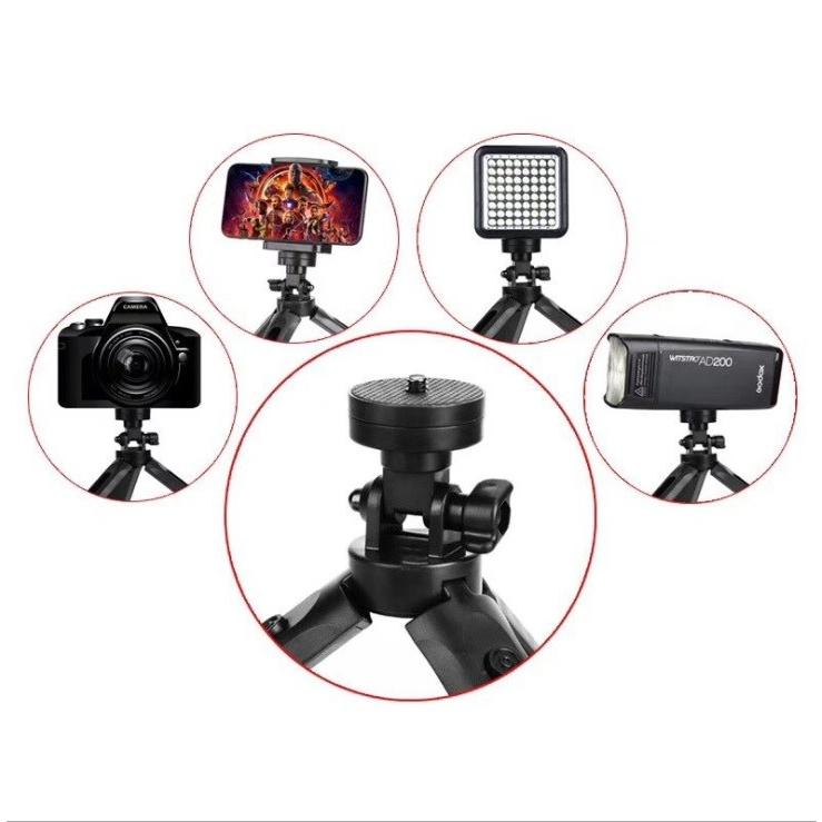 スマホ用三脚 デジカメ デジタルカメラ 三脚　iphone　ホルダー アタッチメント スマートフォン ホルダー ミニ三脚 卓上 スマートフォン 汎用ホルダー付  メール | ブランド登録なし | 01