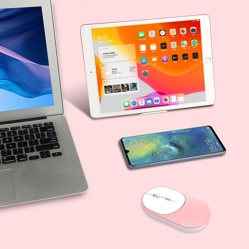 ワイヤレスマウス　mouse  無線マウス　Bluetoothマウス　PC タブレット スマホ iphone android　対応　小型 充電式 長時間 光学式 ワイヤレス マウス　LEDマウ | ブランド登録なし | 03