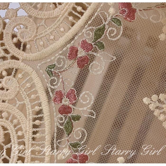 テーブルクロス レース 送料無料 刺繍 おしゃれ かわいい 復古 テーブルマット ラウンドクロス 食卓 マット 花 敷物 雑貨 食卓 水洗い可 北欧 ベージュ |  | 02