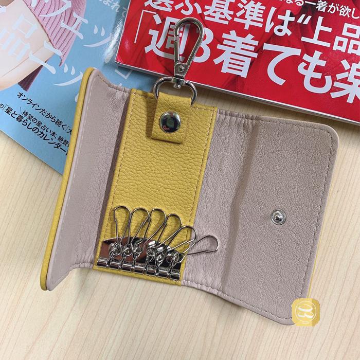 キーケース 可愛い縦笑顔 キーホルダー オシャレシンプル コンパクト レディース 車のカギ スマートキー 大容量収納キーケース 6連金具 男性 女性 大人可愛い Alot Hello Case 通販 Yahoo ショッピング