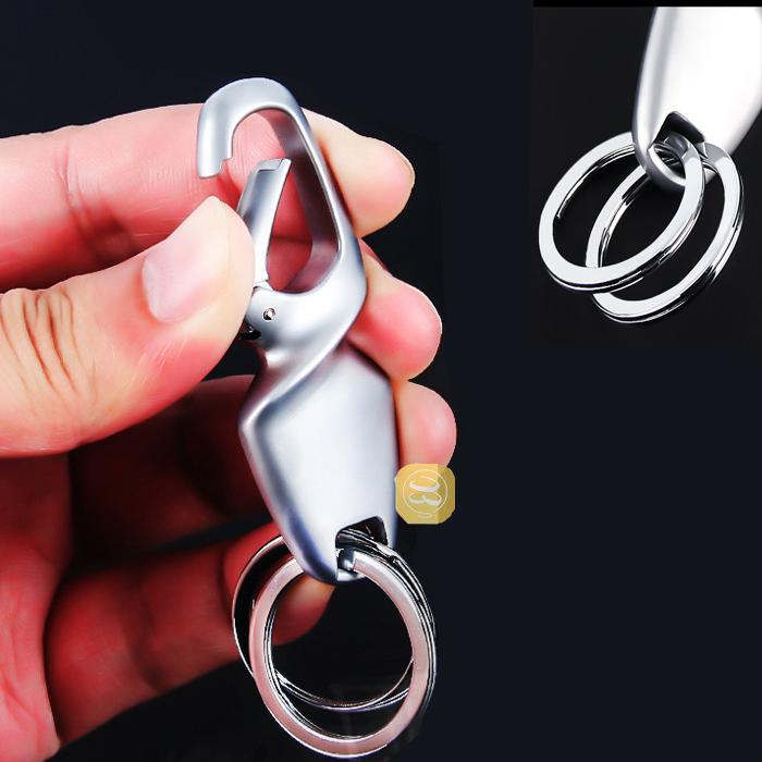 鍵 車 キーホルダー キーリング 捻るデザイン ダブルリング キーチェーン カラビナフック ボトルオープナー 脱落防止 紛失防止 オシャレ メンズ 男性 Alot Hello Case 通販 Yahoo ショッピング
