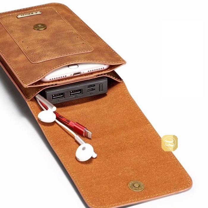 ウエストポーチ レザー調 ベルトホルダー カード大量収納 ベルトポーチ