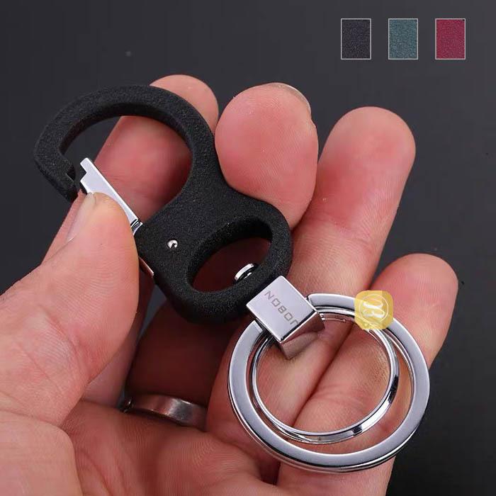 キーリング キーホルダー ベルト取り付け簡単 ベルトループ 車 家 鍵