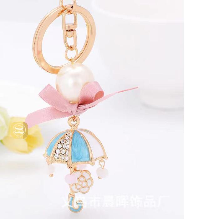 バッグチャーム 傘 リボン キラキラ ラインストーン パール ビーズ 花 キーホルダー キーリング カワイイ オシャレ アクセサリー レディース Alot Hello Case 通販 Yahoo ショッピング