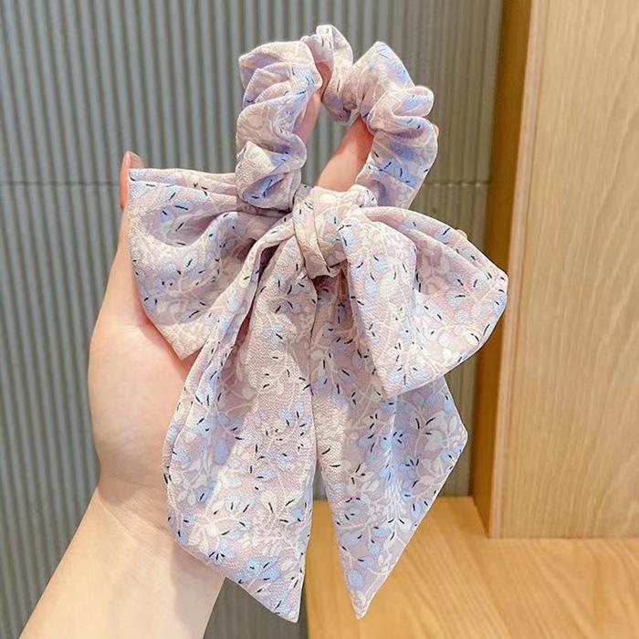 リボン ヘアゴム 大きい 髪飾り カジュアル ヘアアクセサリー 大人  