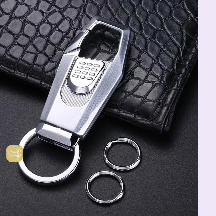 キーホルダー ベルト取り付け ベルトループ 車 鍵 キーチェーン