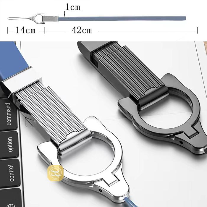 携帯ストラップ ネックストラップ 首かけタイプ 3way シンプル