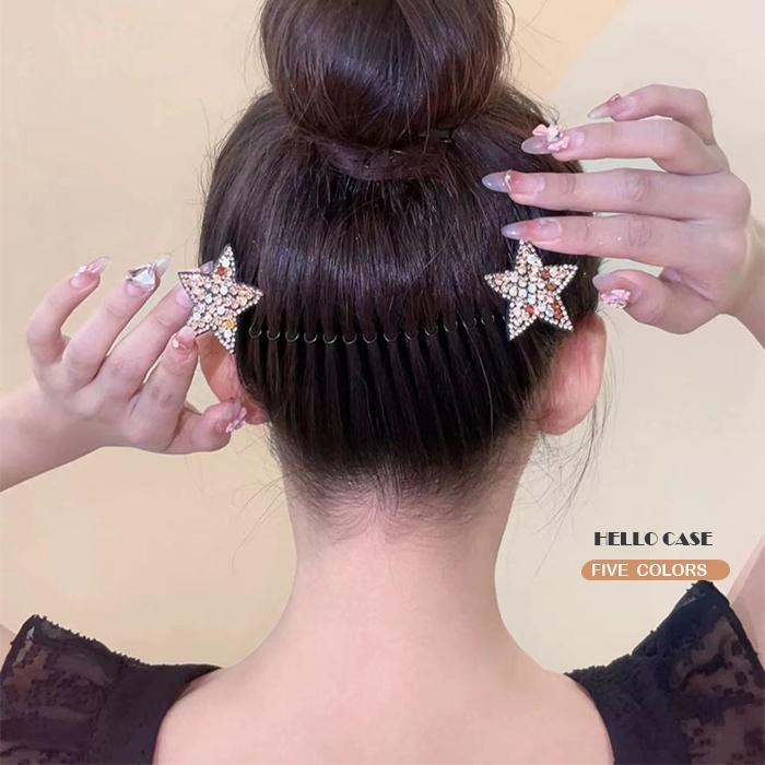 波型ヘアピン おしゃれ ヘアバンド 後ろ髪クリップ ヘアアクセサリー