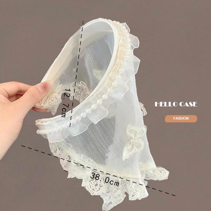 カチューシャ ヘアバンド ヘアアクセサリー 蝶々 パール 可愛い 清純