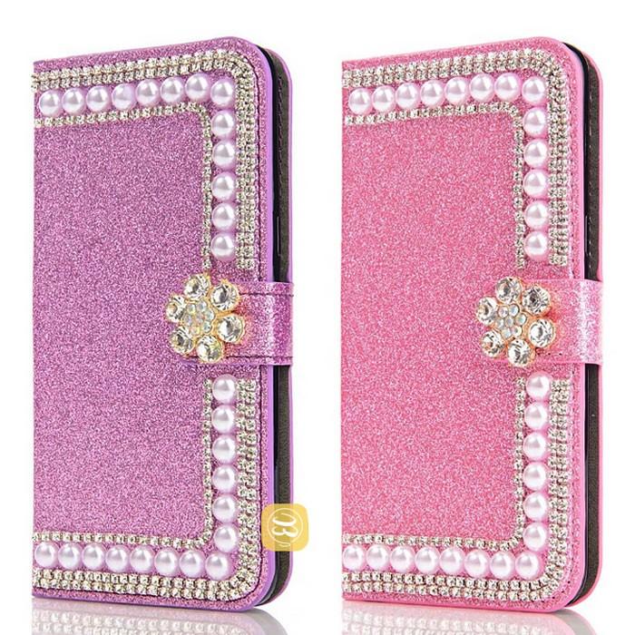 【在庫限り】Xperia XZ1 iPhone 11 Pro Xperia XZ2 手帳型ケース キラキラカバー Xperia 1 iPhone Xs スマホケース アイフォン 11 Pro Max ラメ ラインストーン | iPhone | 03