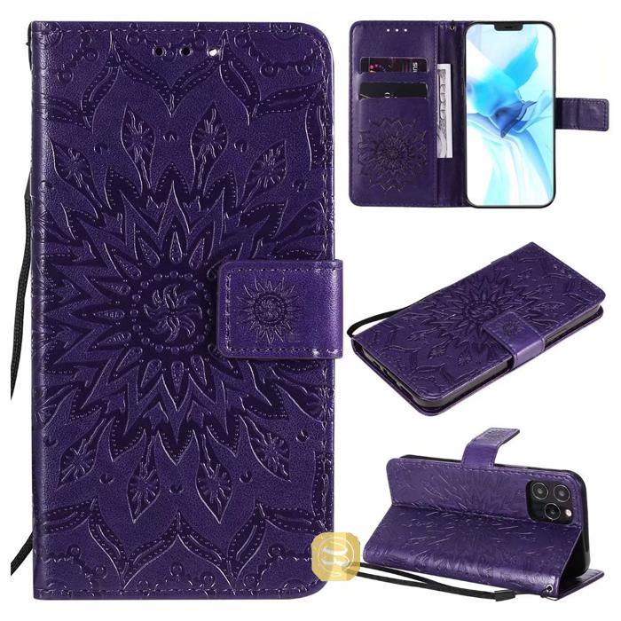 iPhone 12 Xperia 10 VI ケース iPhone 12 Pro iPhone 11ケース Xperia 8 手帳型カバー Xperia XZ3 Xperia 10 V ひまわり サンフラワー マンダラ エスニック | Xperia | 29