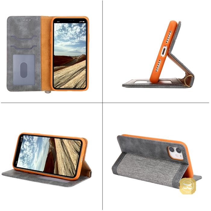 iPhone 12 Pro Max 手帳型ケース デニムケース スマホケース 手帳型