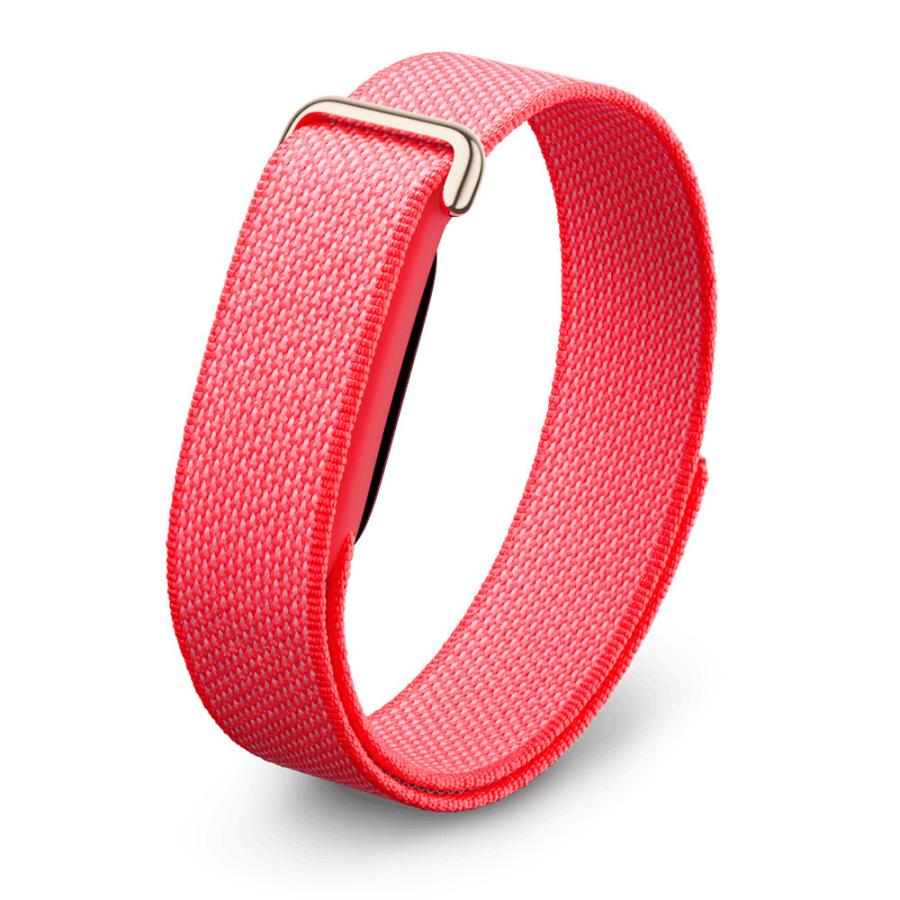 【軽快な見た目へ、付け替え手軽】 Fitbit Air 交換バンド 着脱簡単 長さ調整 ループ仕様 かさばりにくい 軽快に装着 留め位置自在 FitbitAir面ファスナーバンド | 