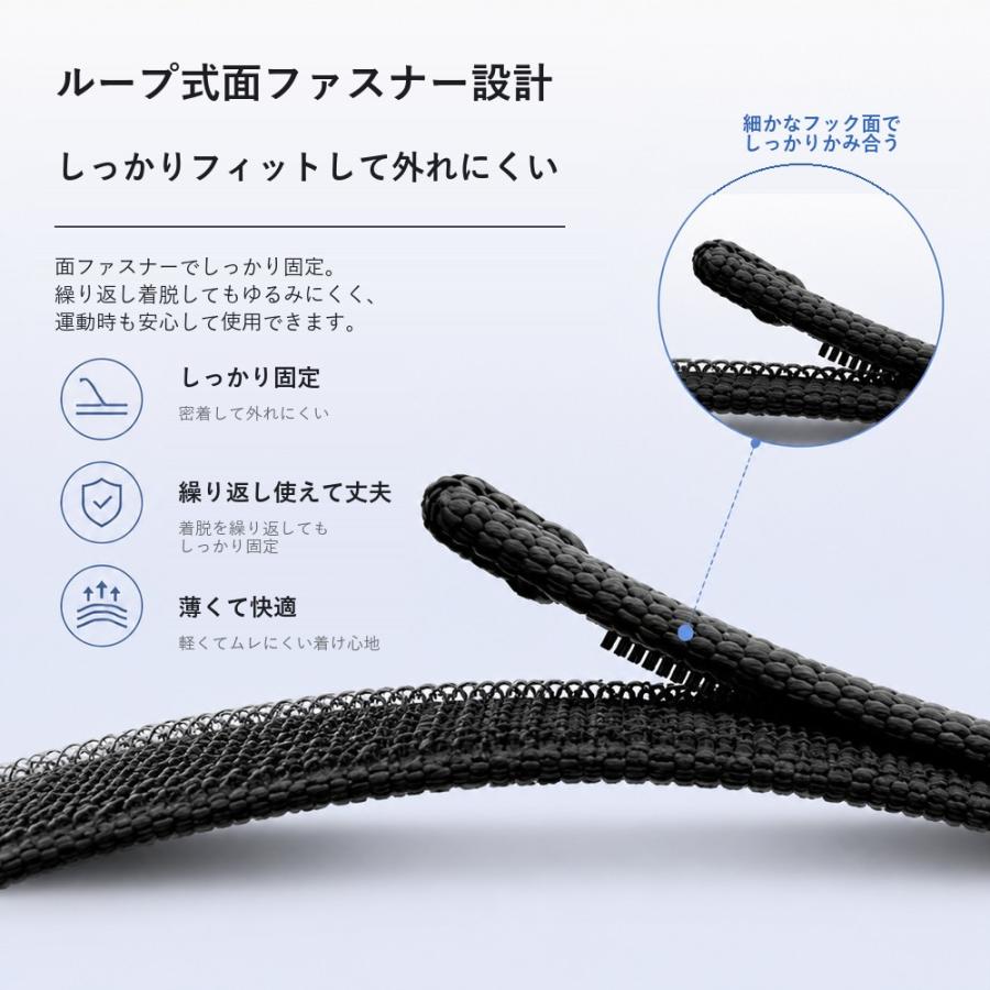 【運動中もフィット、交換すばやく】Google Fitbit Air 替えバンド 運動時も安定 フィットネス用 腕振りにフィット スポーツ向け フィットビットエア交換ベルト |  | 07