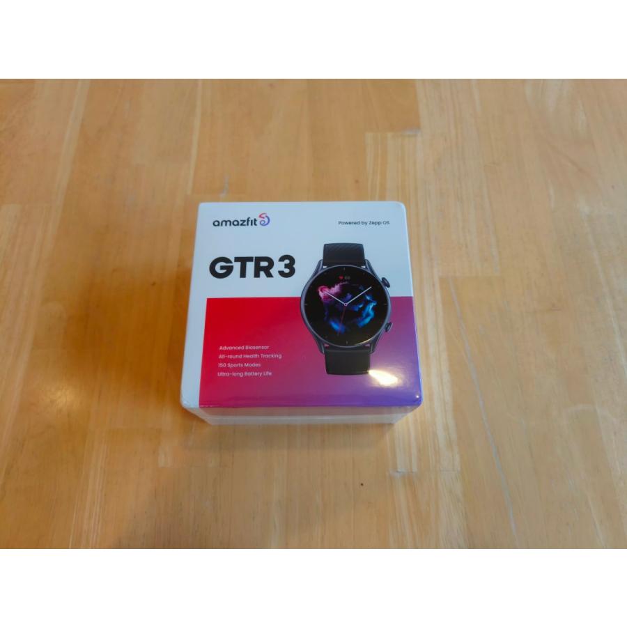 amazfit gtr 3 スマートウォッチ グローバル版 インフィニットブラック 