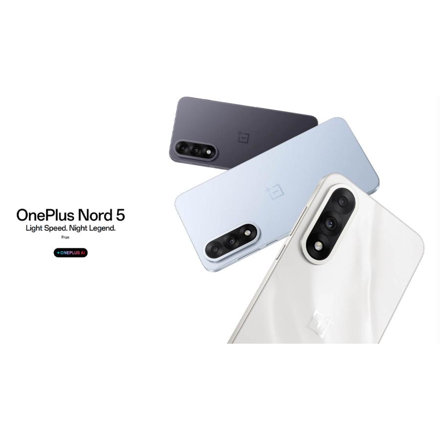 【美品•グローバル版】OnePlus Nord 5 8/256GB OnePlus Nord 5 8GB 256GB 黒色 6.83インチ144Hz snapdragon 8s Gen 3