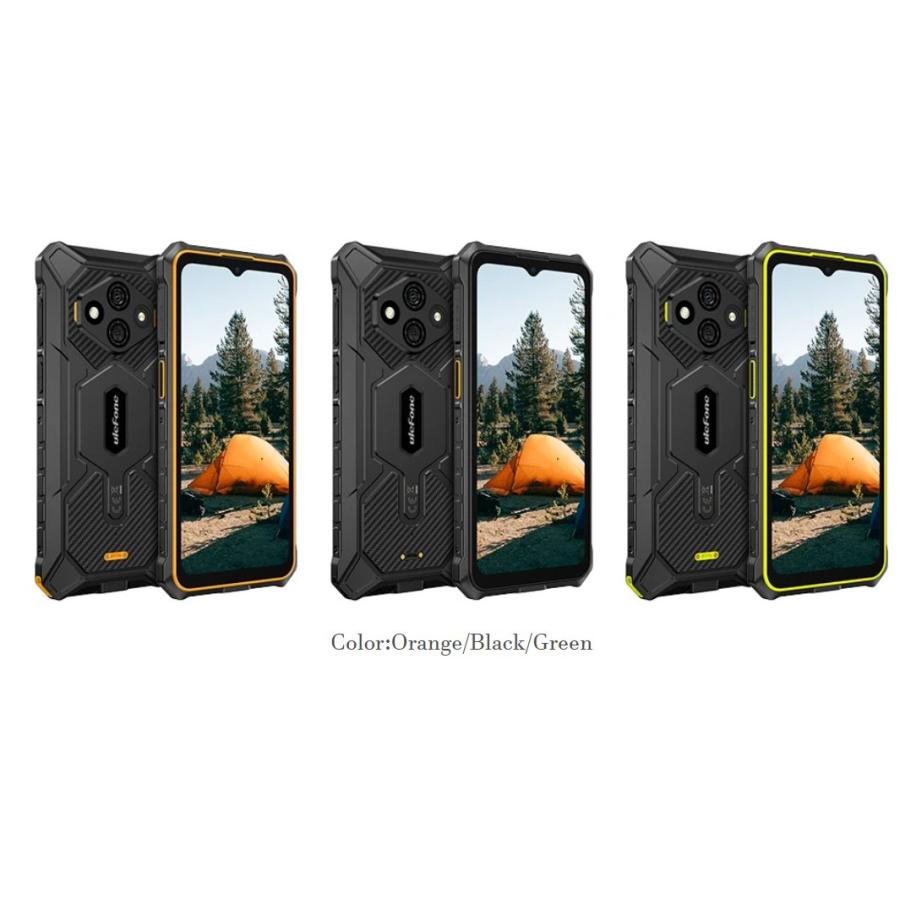 Ulefone RugKing 3 Pro 黒色 8+8GB 128GB 6.56インチ 120Hz 5700mAh