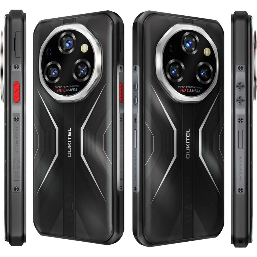 タフネススマホ OUKITEL WP55 Oukitel WP55 S タフネススマホ 11000mAh 6.6インチ FHD+ 8+16GB 256GB