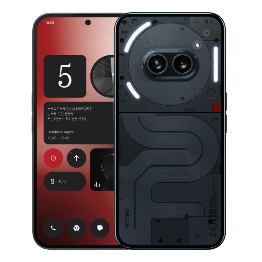 アンドロイド（Android） 最上位版 Nothing(R) PHONE (2A) (2a) Black