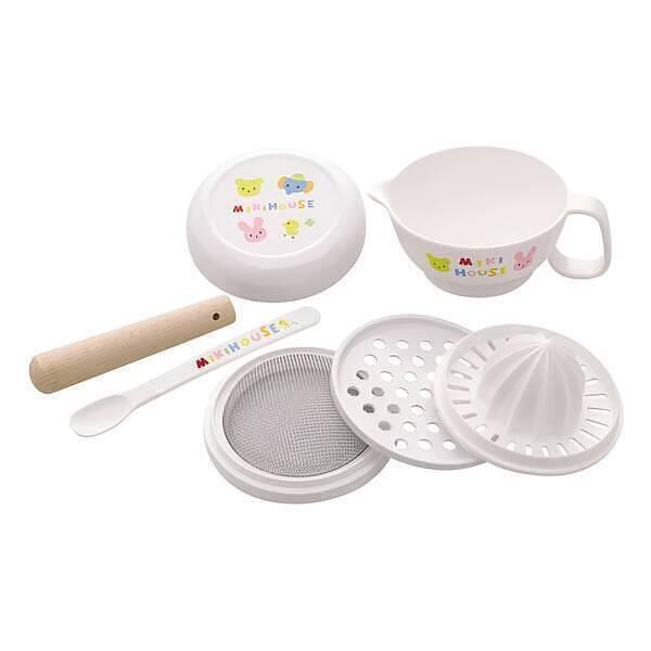 【新品】ミキハウス離乳食器セット ミキハウス ベビーフードセット (離乳食調理セット) : スマートギフト